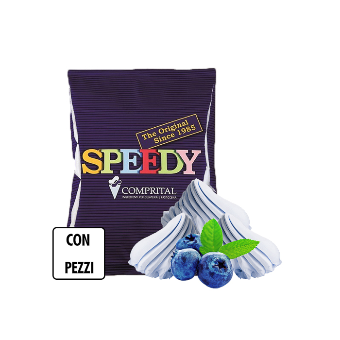 immagine speedy mirtillo con pezzi di mirtillo