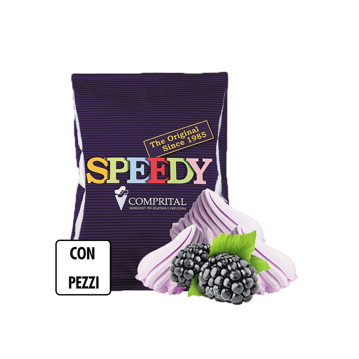 immagine speedy mora con pezzi di mora