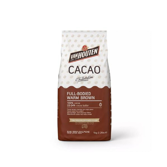 immagine cacao van houten warm brown