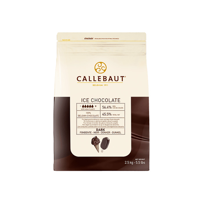 immagine callets cioccolato fondente ice callebaut