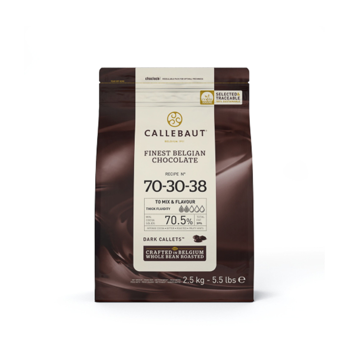 immagine Callets Cioccolato 70-30-38 Fondente 70% callebaut