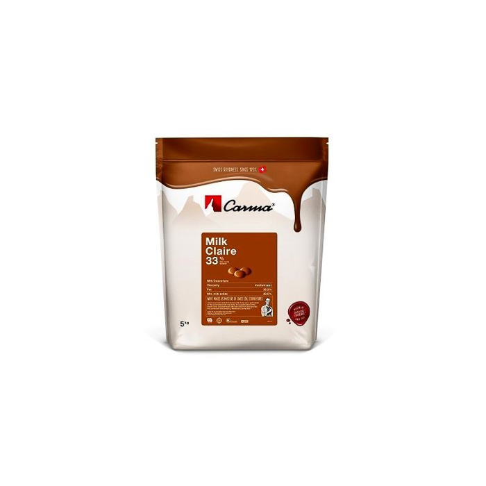 immagine Milk Claire 33% copertura al latte carma