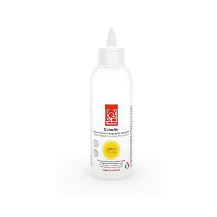 immagina colorante alimentare per aerografo 190 ml giallo modecor