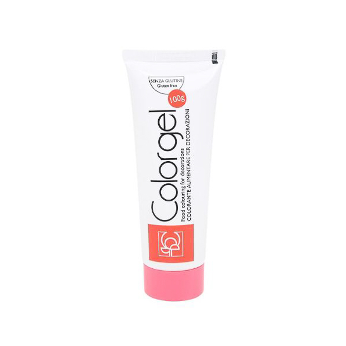 immagine colorante alimentare in gel rosa fragola
