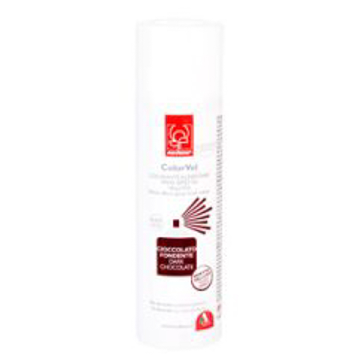 immagine colorante alimentare spray cioccolato fondente modecor