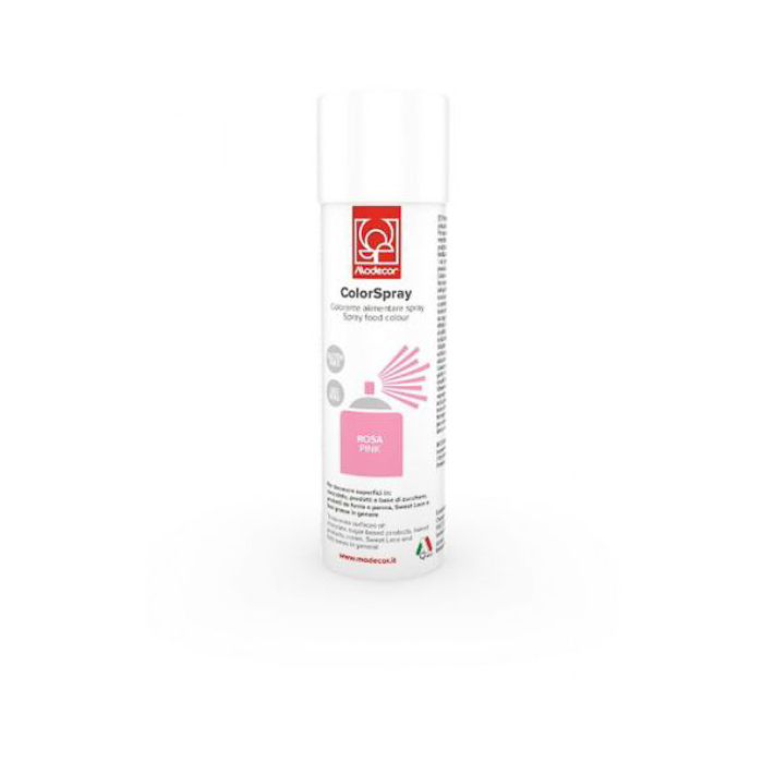 immagine colorante alimentare spray rosa modecor