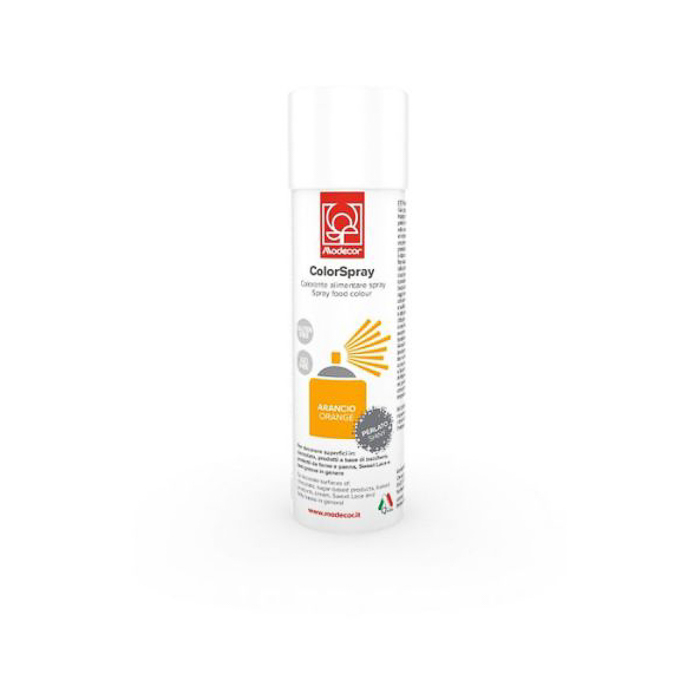 immagine colorante alimentare spray arancione modecor
