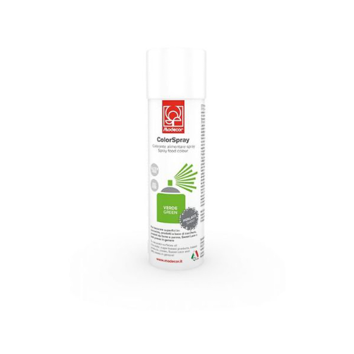colorante alimentare spray verde modecor