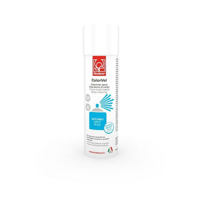 immagine colorante alimentare spray azzurro modecor