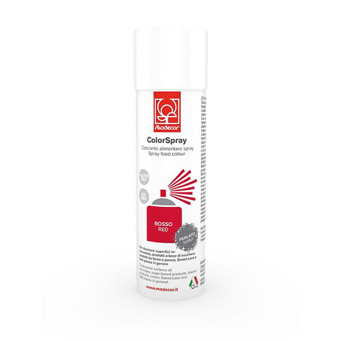 immagine colorante spray perlato rosso 250 ml
