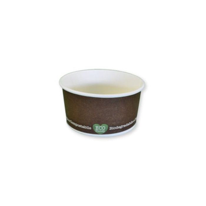 immagine coppetta brown biodegradabile 160 cc