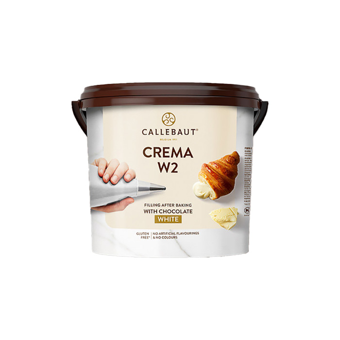 immagine crema spalmabile al cioccolato bianco callebaut