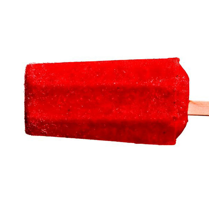 immagine ghiacciolo sorbetto fragola