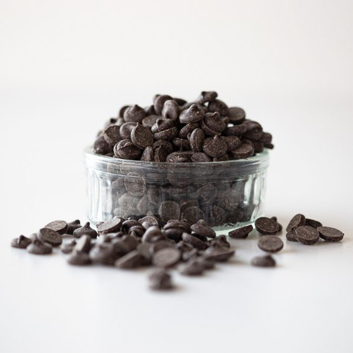 immagine gocce di cioccolato fondente irca