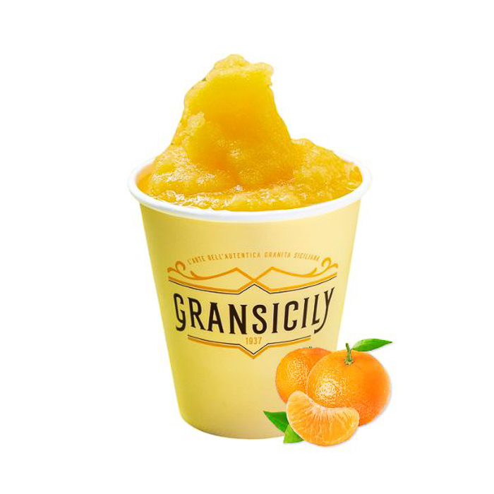 immagine granita vaschetta mandarino