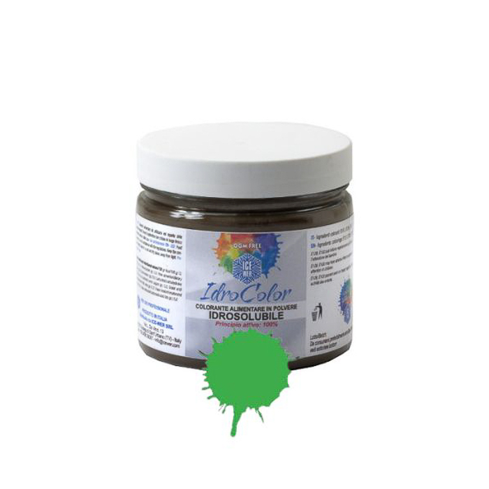 immagine colorante alimentare in polvere verde ice wer