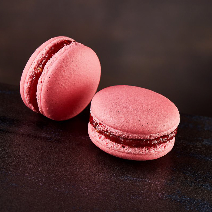 immagine macaron al lampone