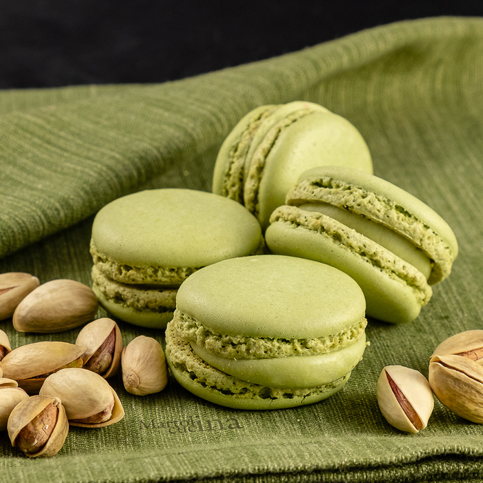 immagine macaron al pistacchio