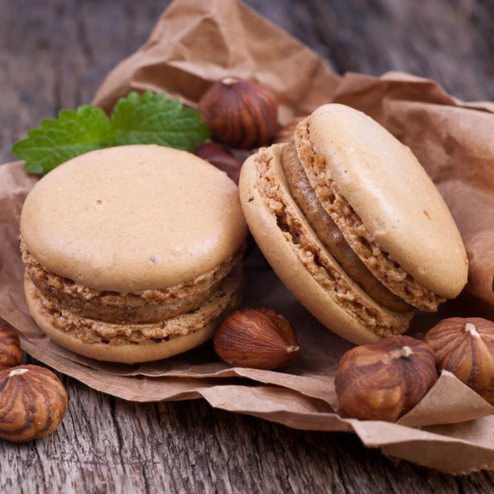 immagine macaron alla nocciola