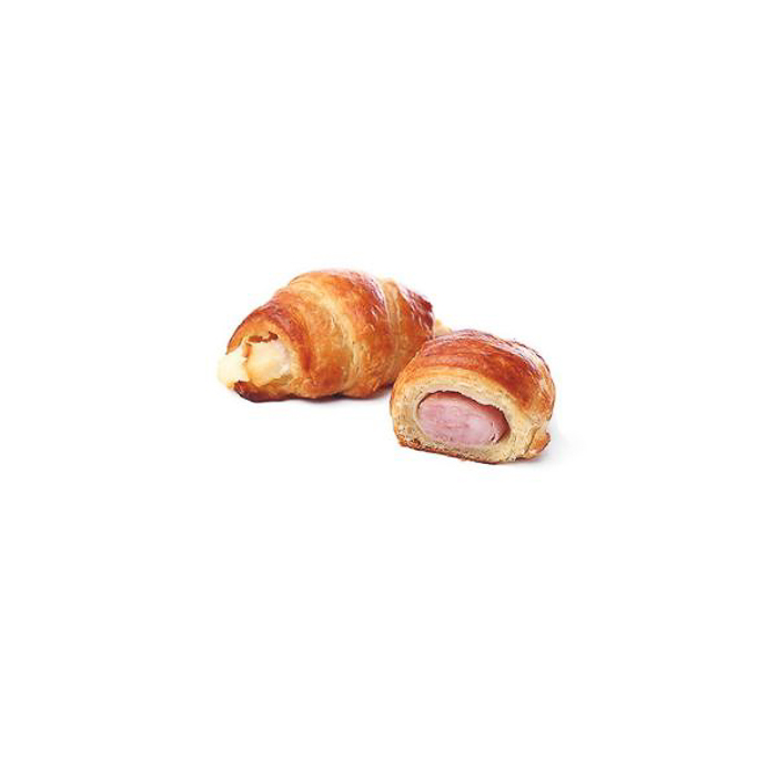 immagine mini croissant prosciutto e formaggio