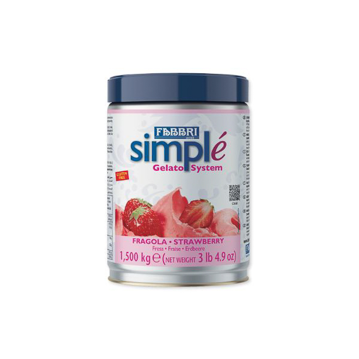 immagine pasta fragola simplè