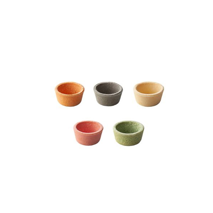 immagine tartellette di frolla assortite colorate puntogel