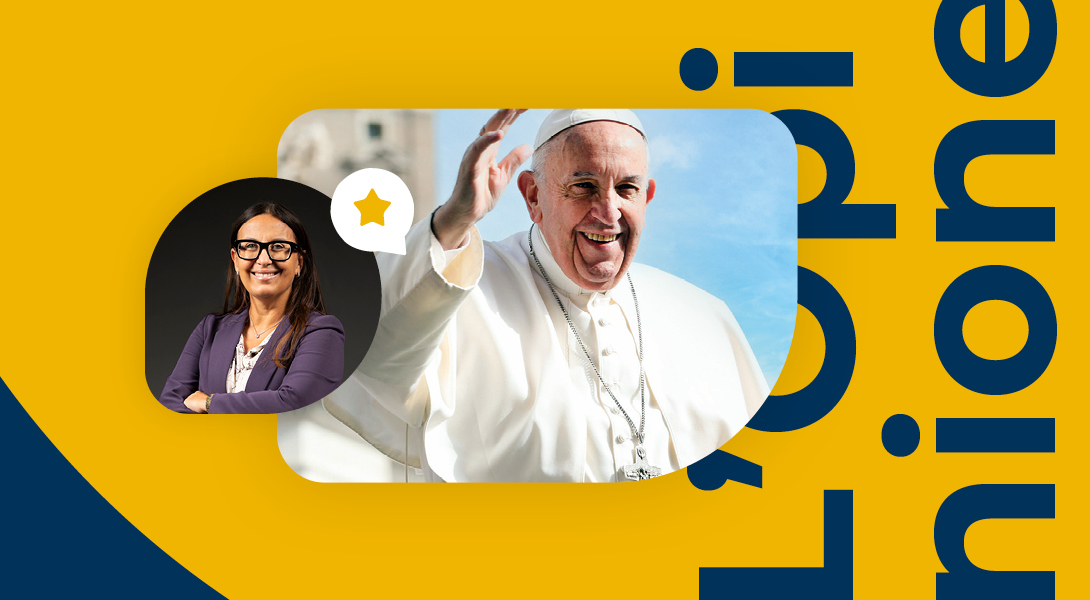 immagine in memoria di papa francesco